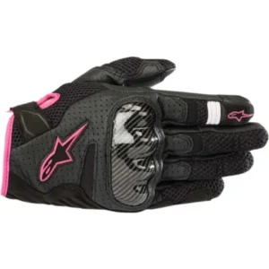 Guante Alpinestar SMX-1 negro/fucsia